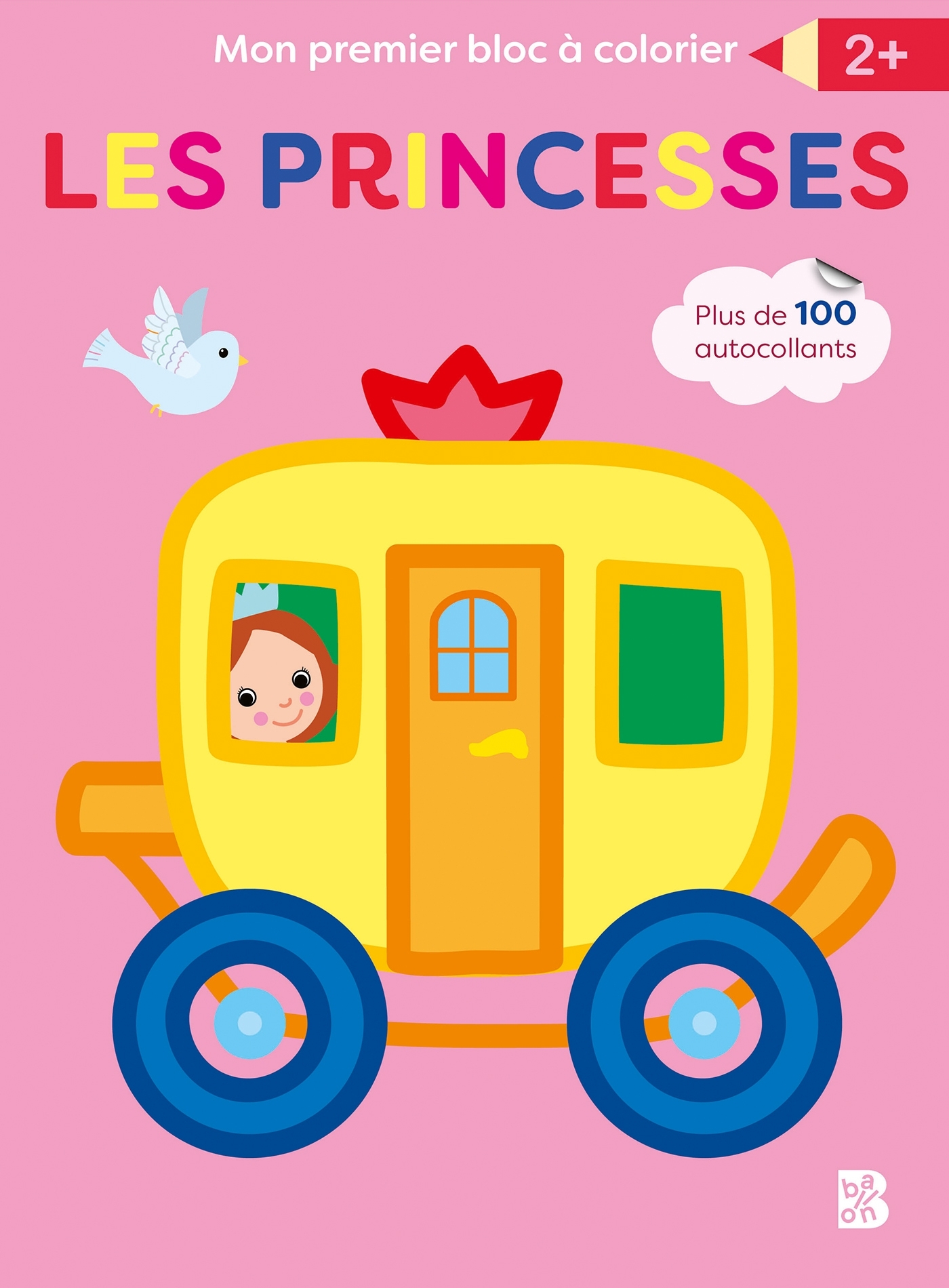 Mon premier bloc à colorier Les princesses
