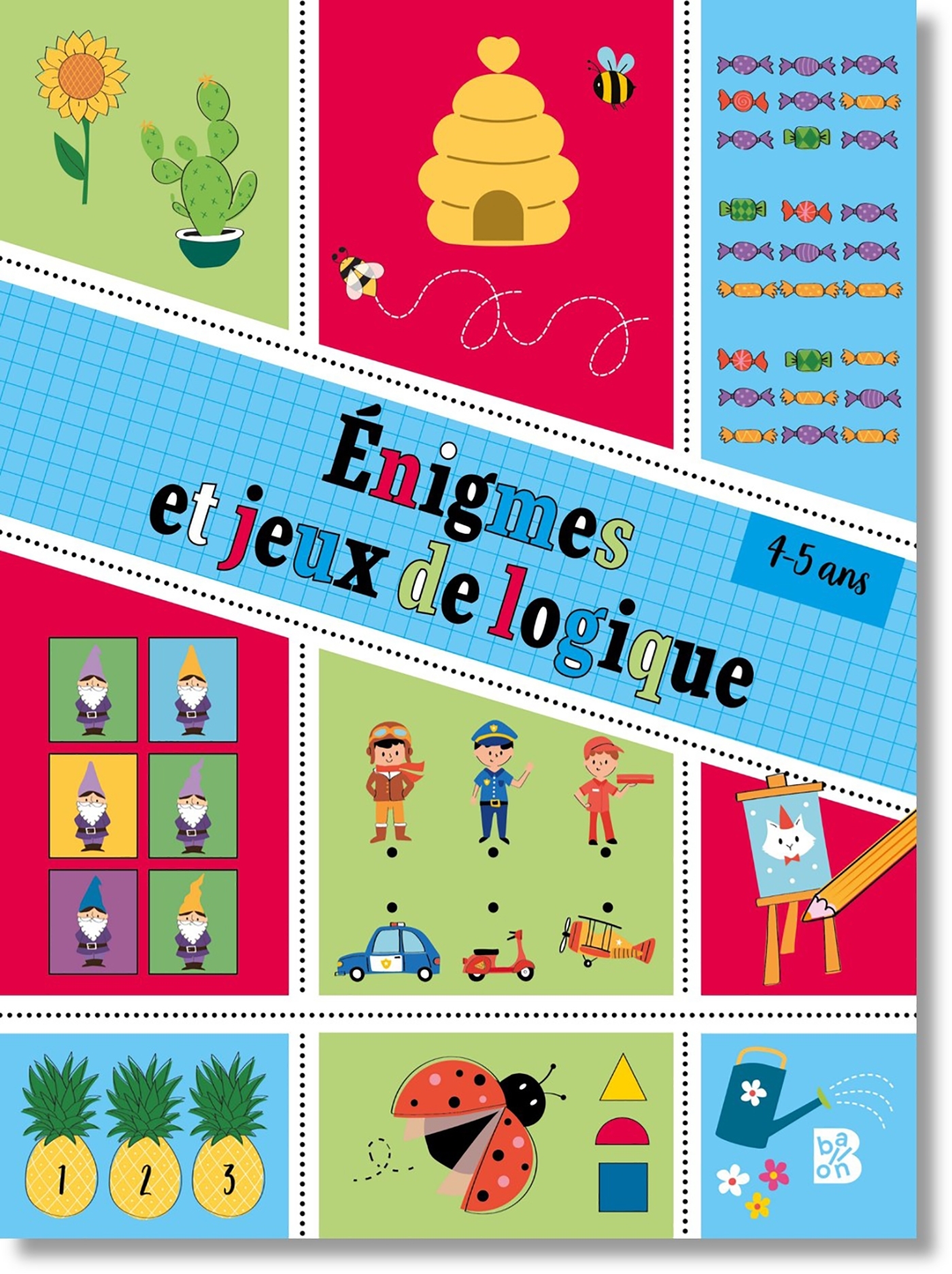 Enigmes et jeux de logique 4-5 ans