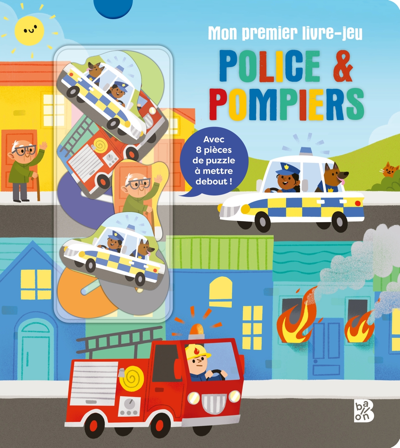 Mon premier livre-jeu : Police & pompiers