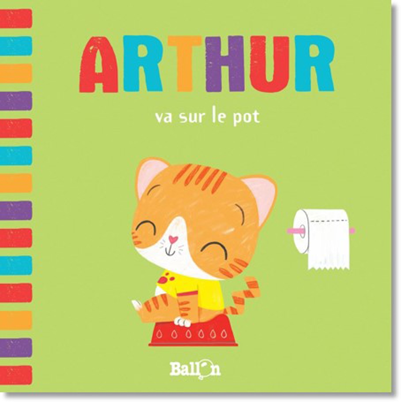 Arthur va sur le pot - Nouvelle couverture