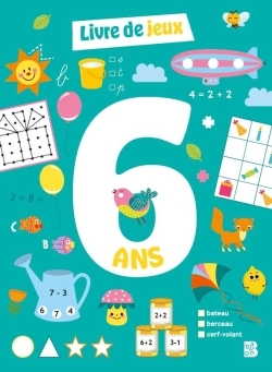 Livre de jeux : 6 ans