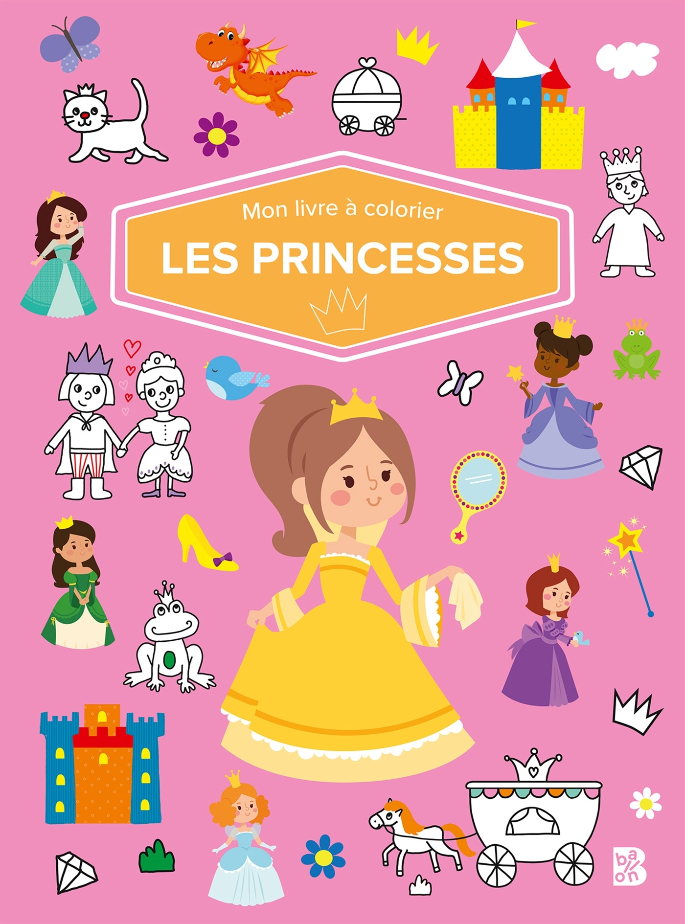 Mon livre à colorier - Les princesses