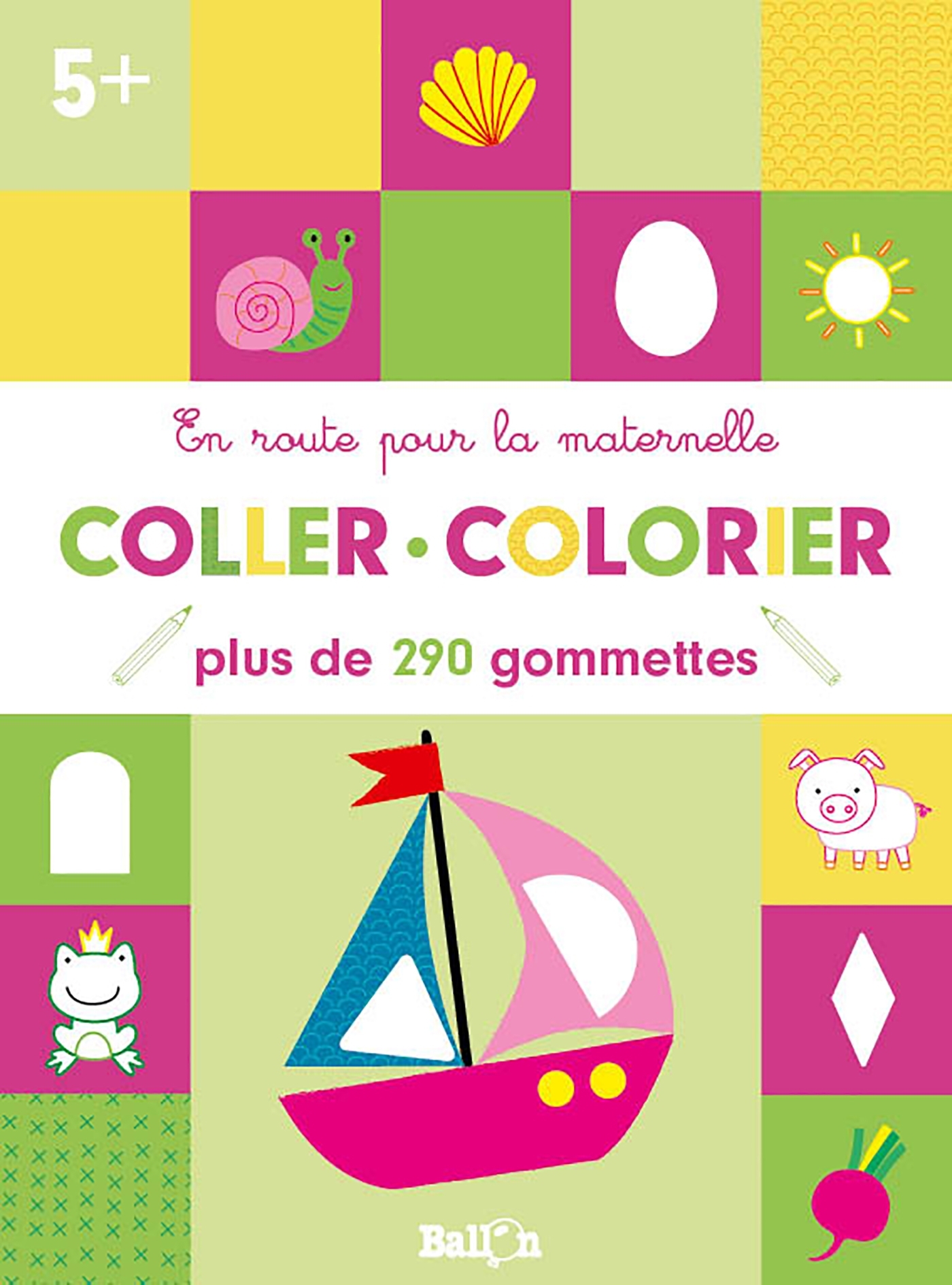 ERPM - Coller et colorier 5+