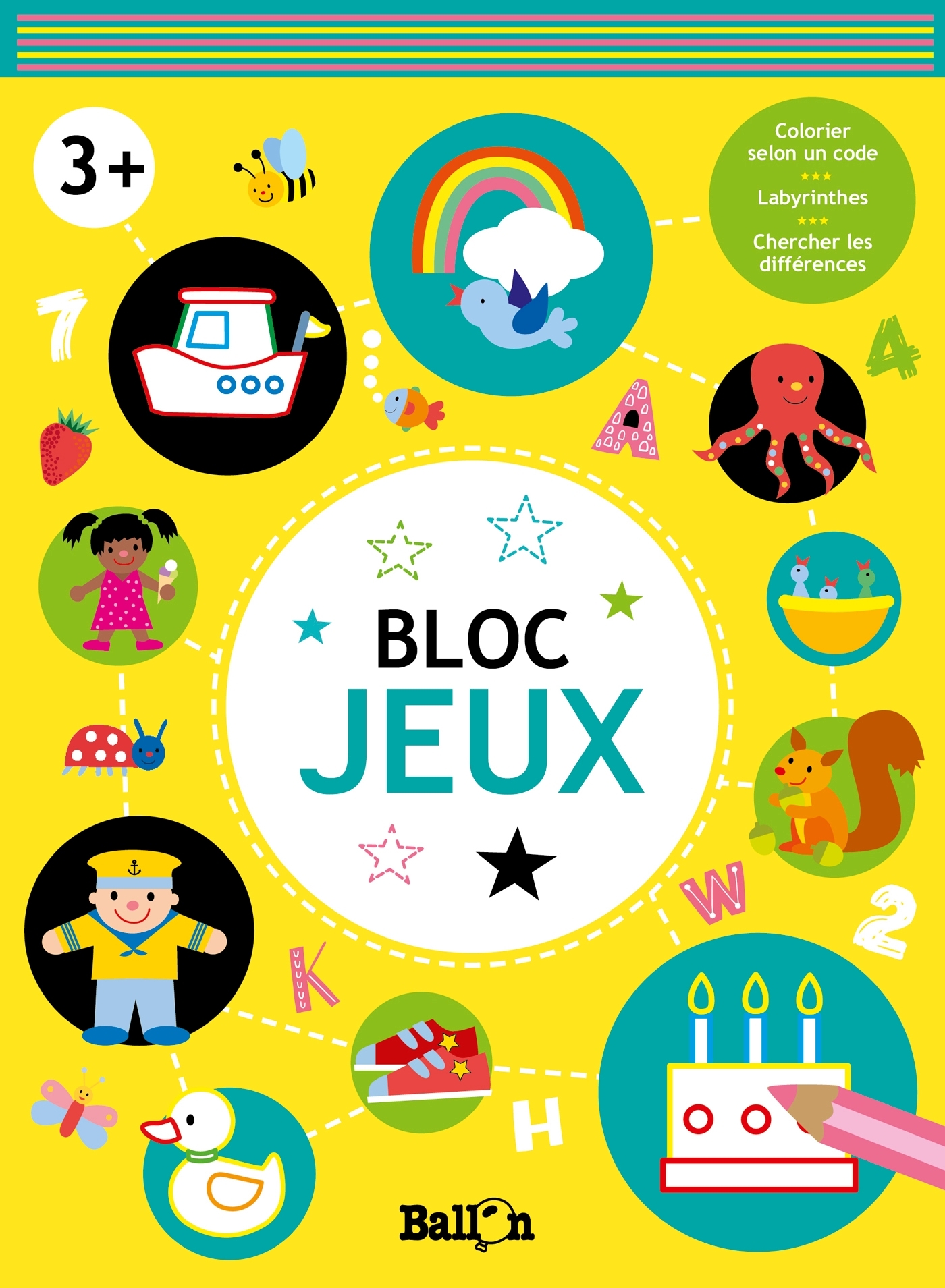 Bloc vacances 3+ (jaune)