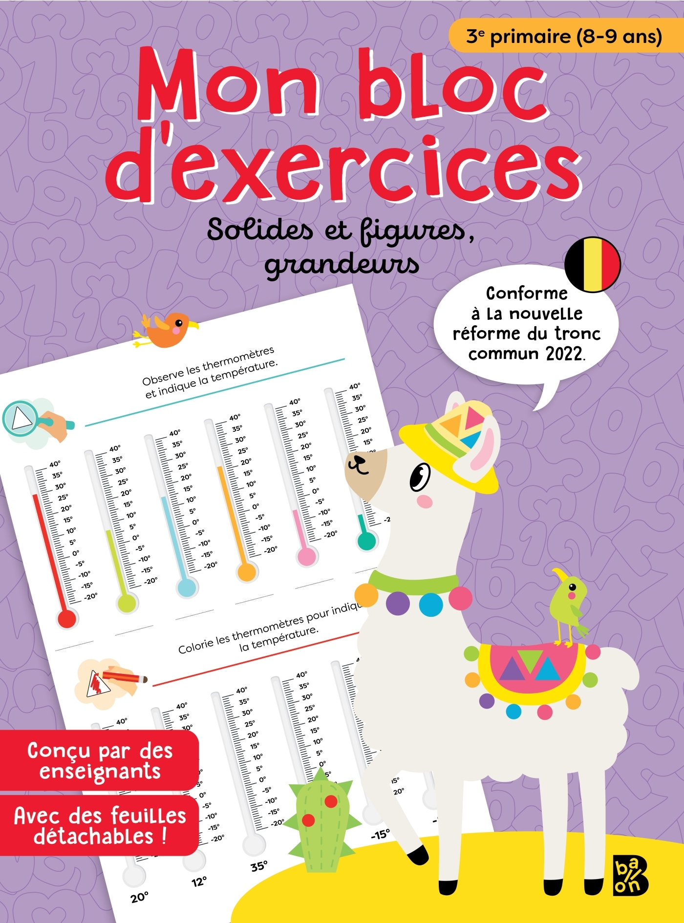3ème primaire maths : solides et figures + grandeurs