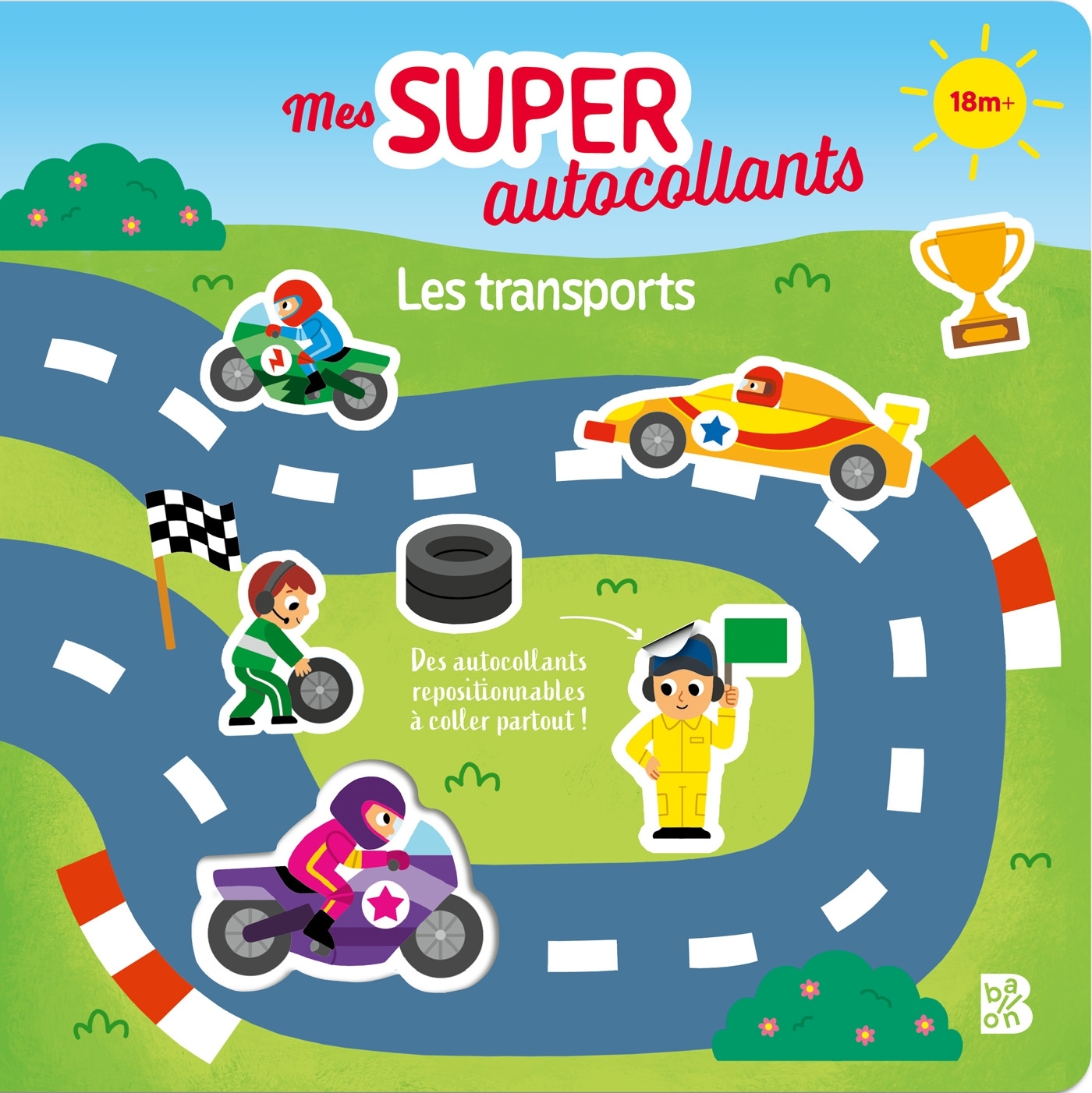 Mes super autocollants : Les transports