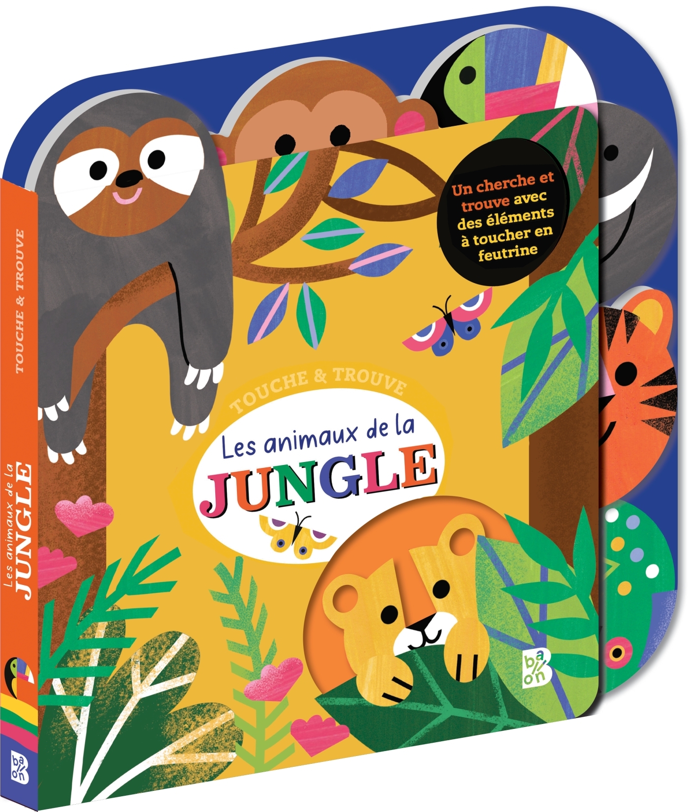 Touche & Trouve: Animaux de la jungle