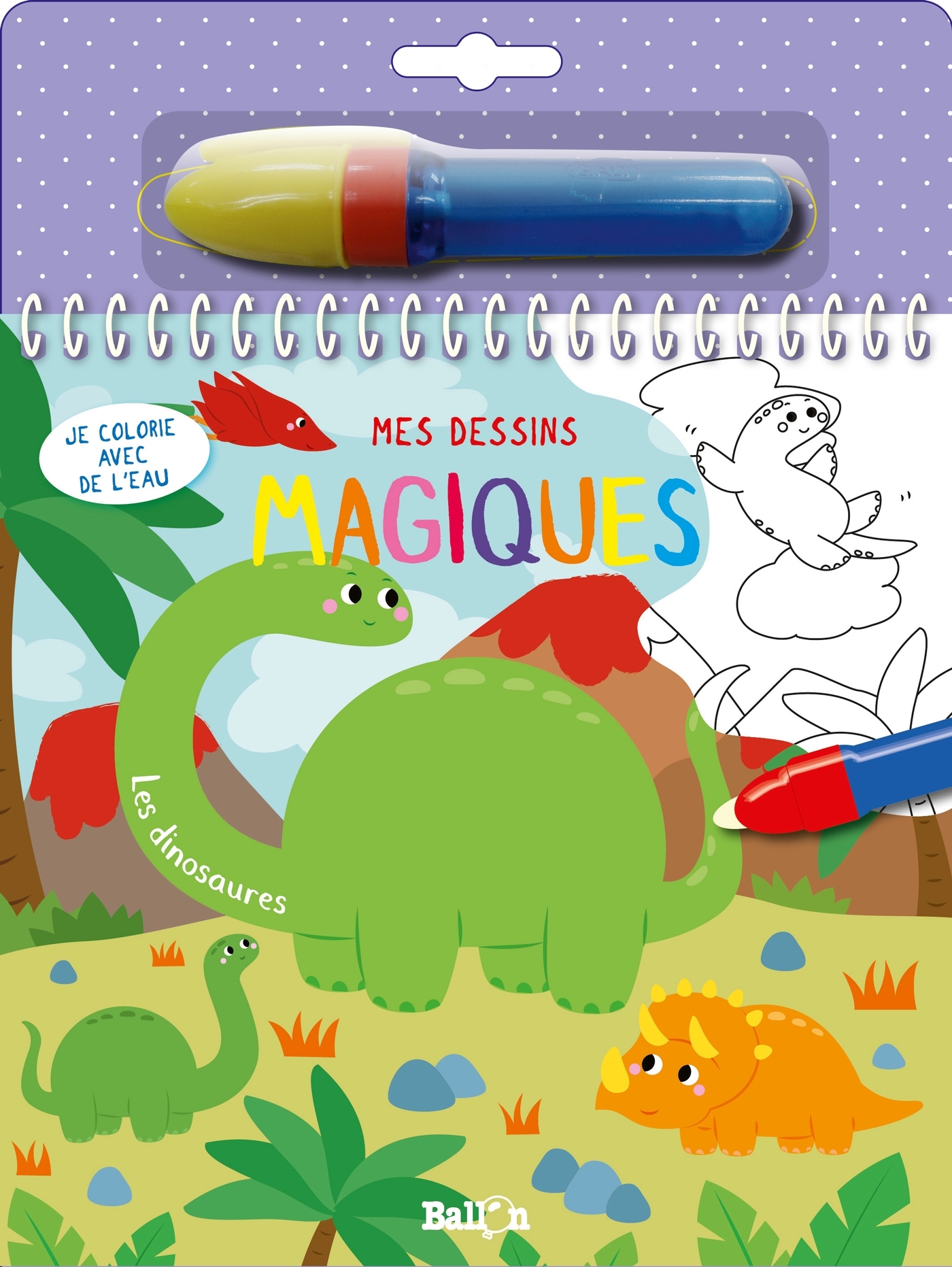 Mes dessins magiques : Les dinosaures