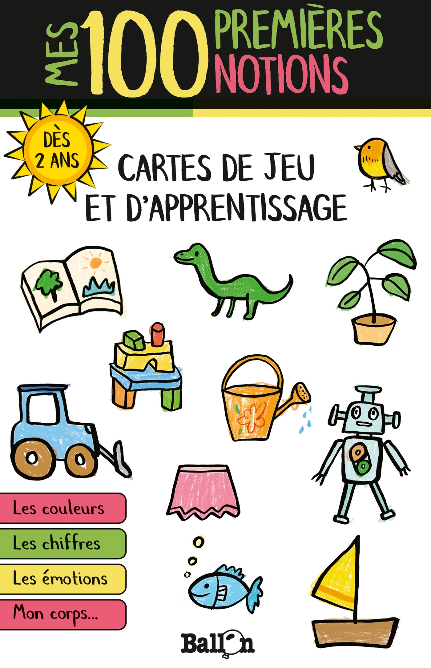 Cartes d'apprentissage - Mes 100 premières notions