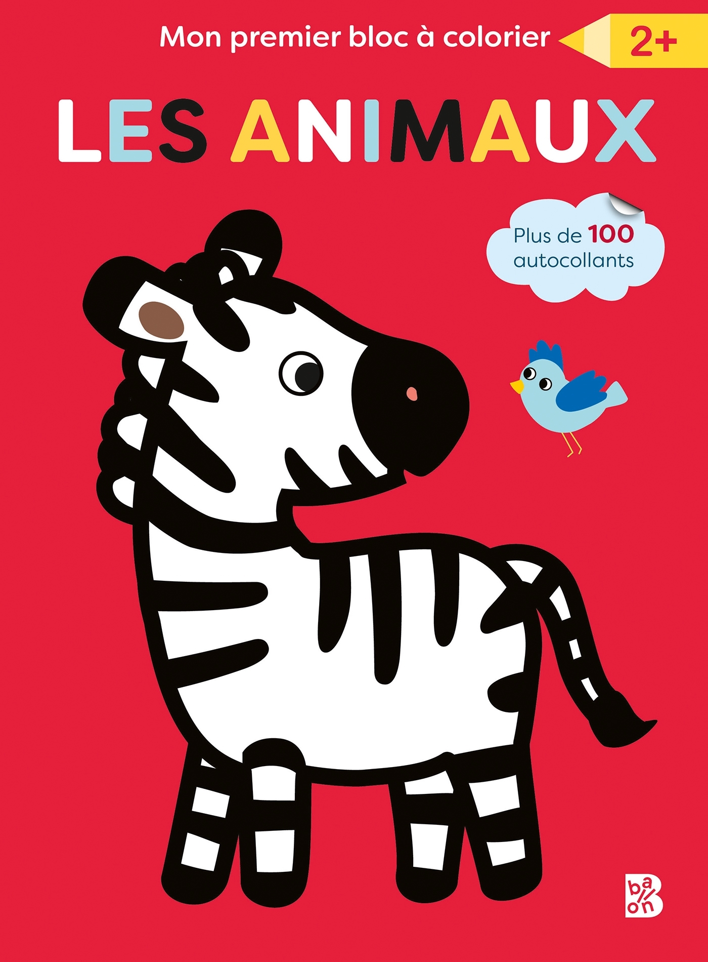 Mon premier bloc à colorier Les animaux