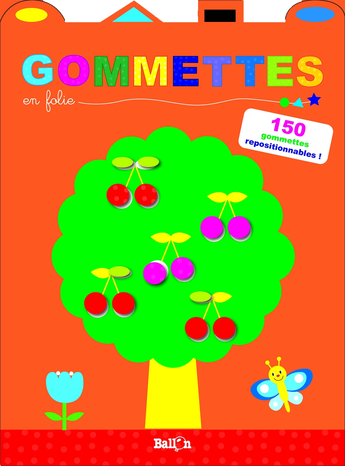 Gommettes en folie (cerisier)