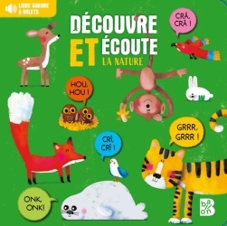 Livre sonore avec flap La nature !