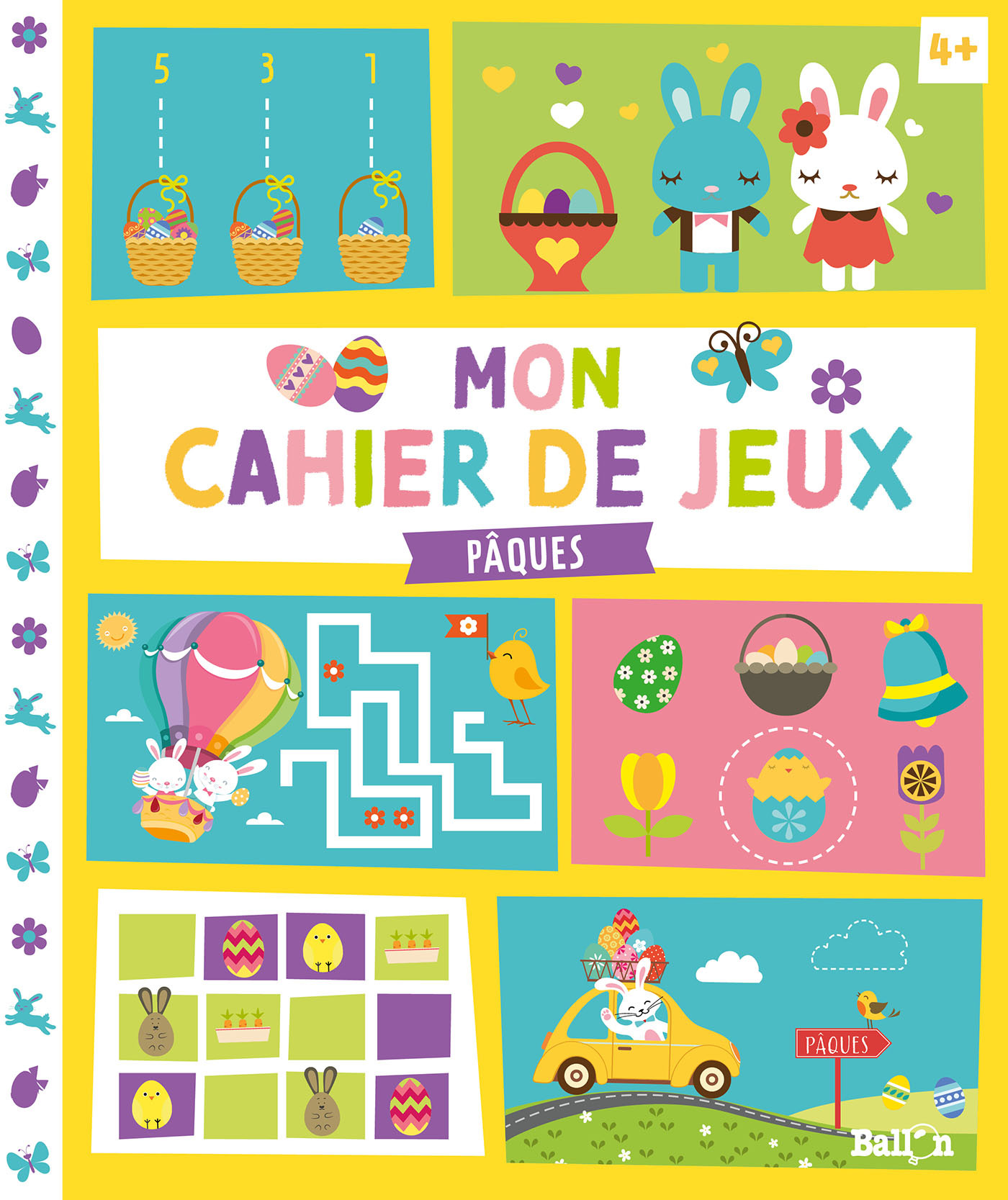 Mon cahier de jeux - Pâques