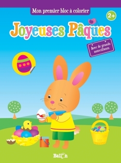 Pâques : coloriages et autocollants