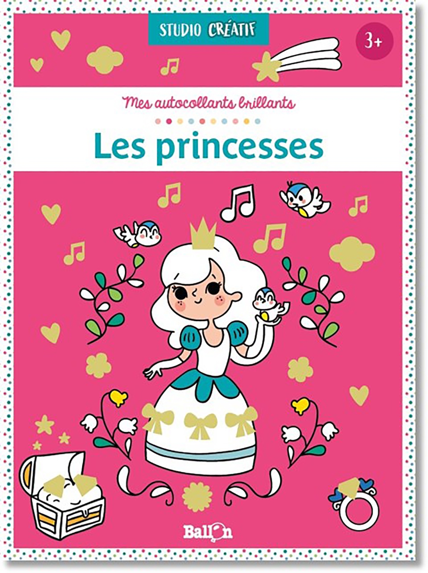 Mes autocollants brillants Les princesses