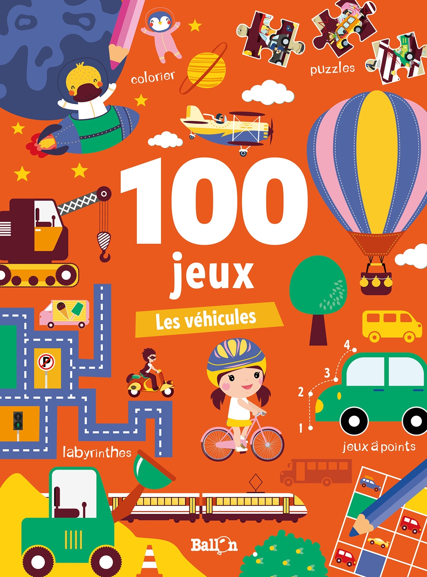 100 jeux mini - Les véhicules