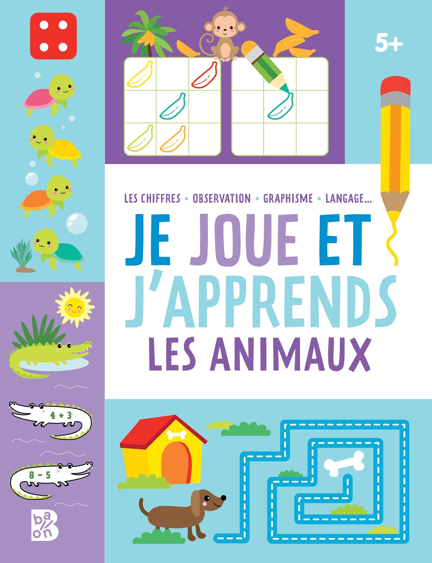 Je joue et j'apprends 5+ Les animaux