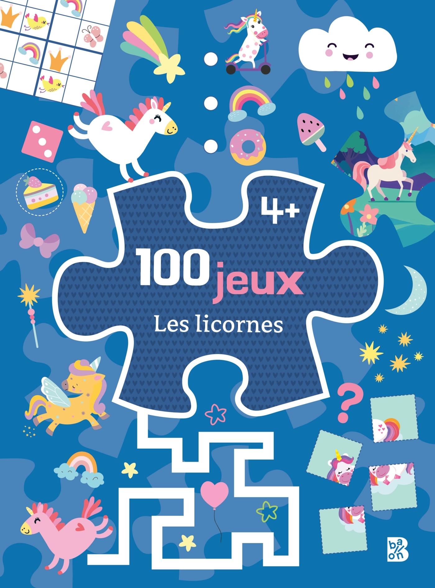 100 jeux Les licornes