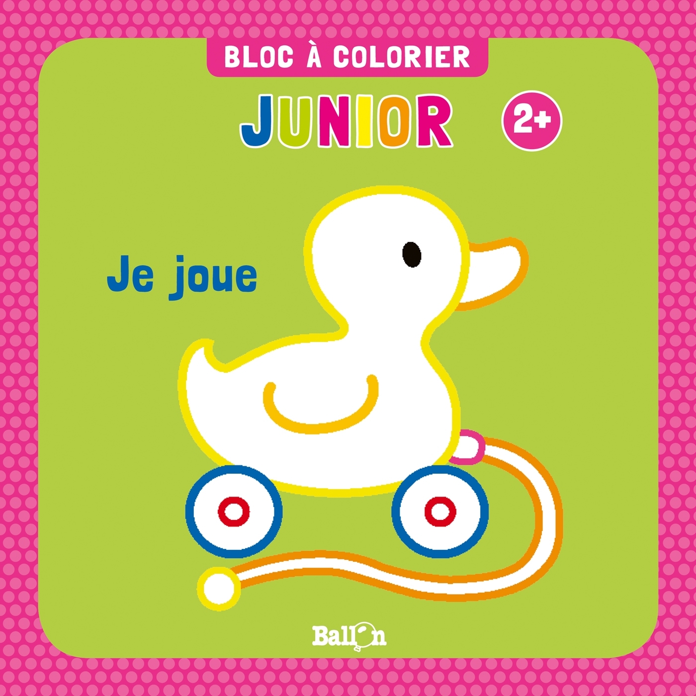 Bloc à colorier junior : je joue