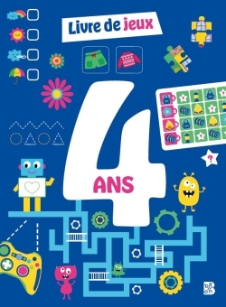 Livre de jeux : 4 ans