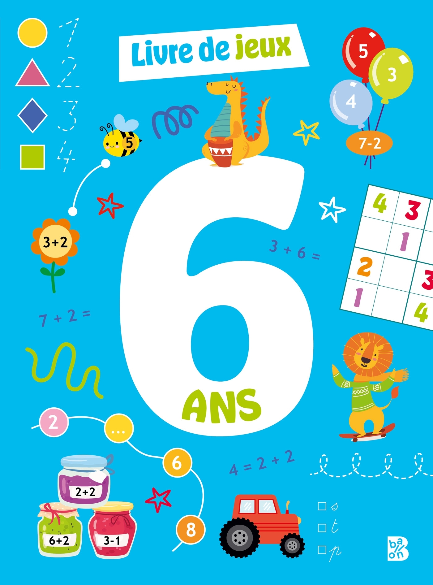 Mon livre de jeux 6 ans