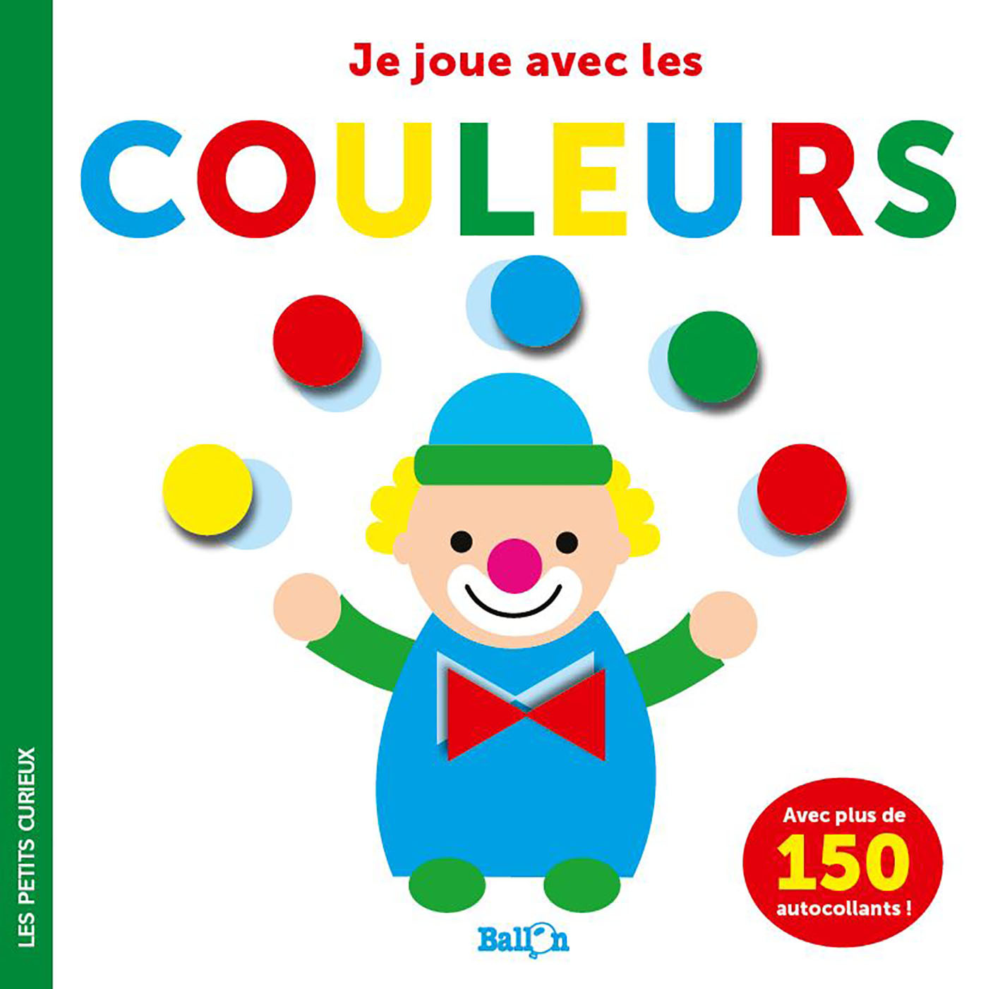 Les petits curieux autocollants - Les couleurs