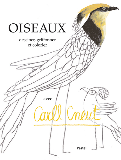 Oiseaux - Dessiner, griffonner et colorier avec Carll Cneut
