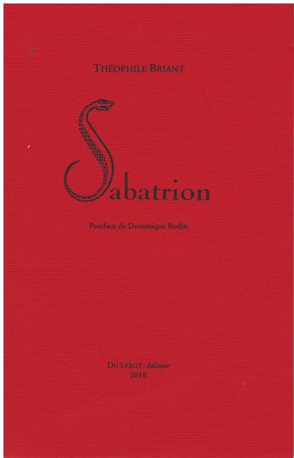 Théophile BRIANT Sabatrion