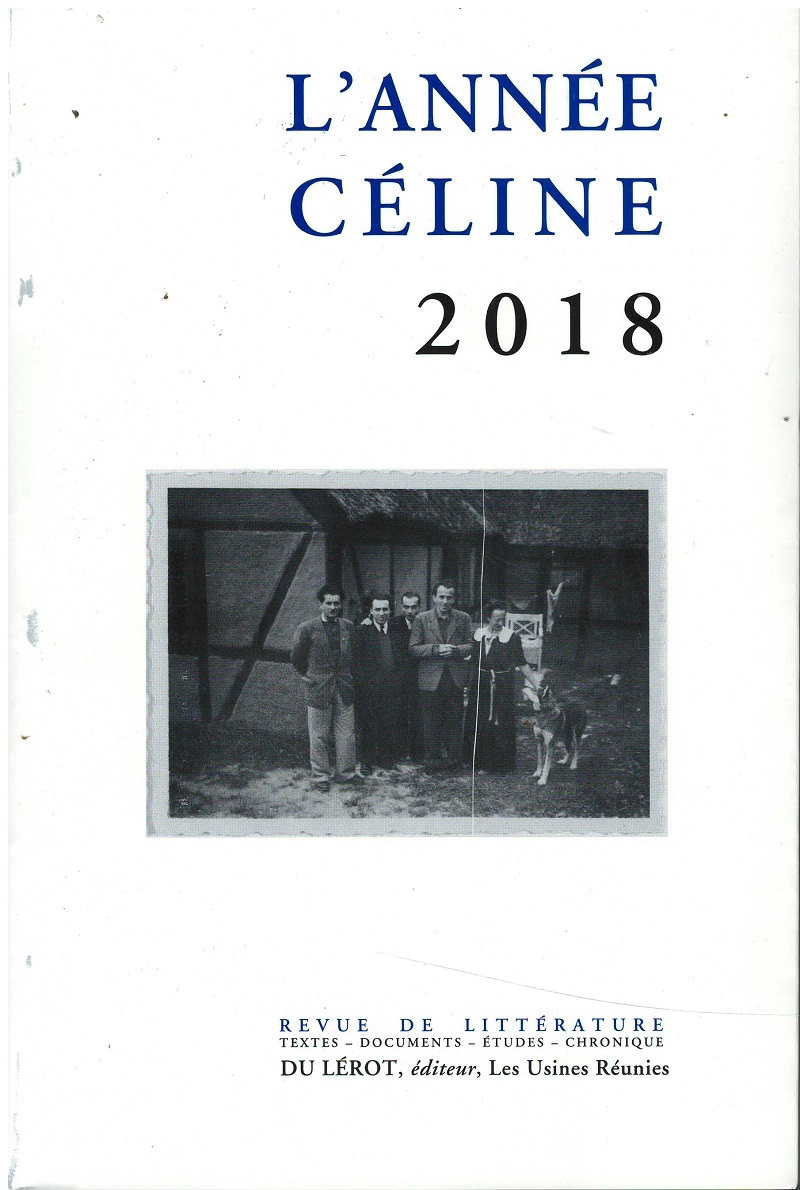 L'ANNEE CELINE 2018