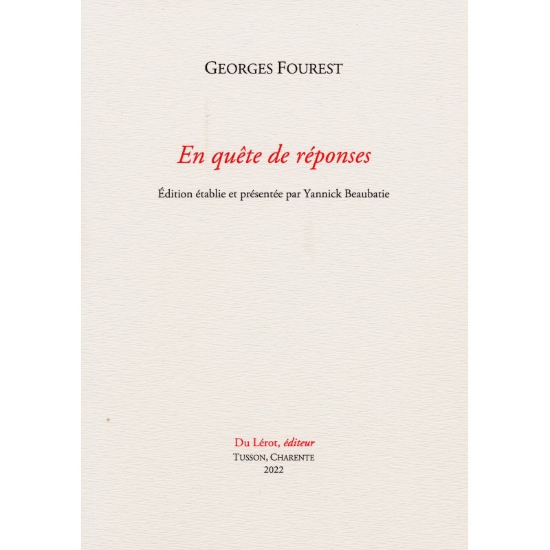 En quête de réponses