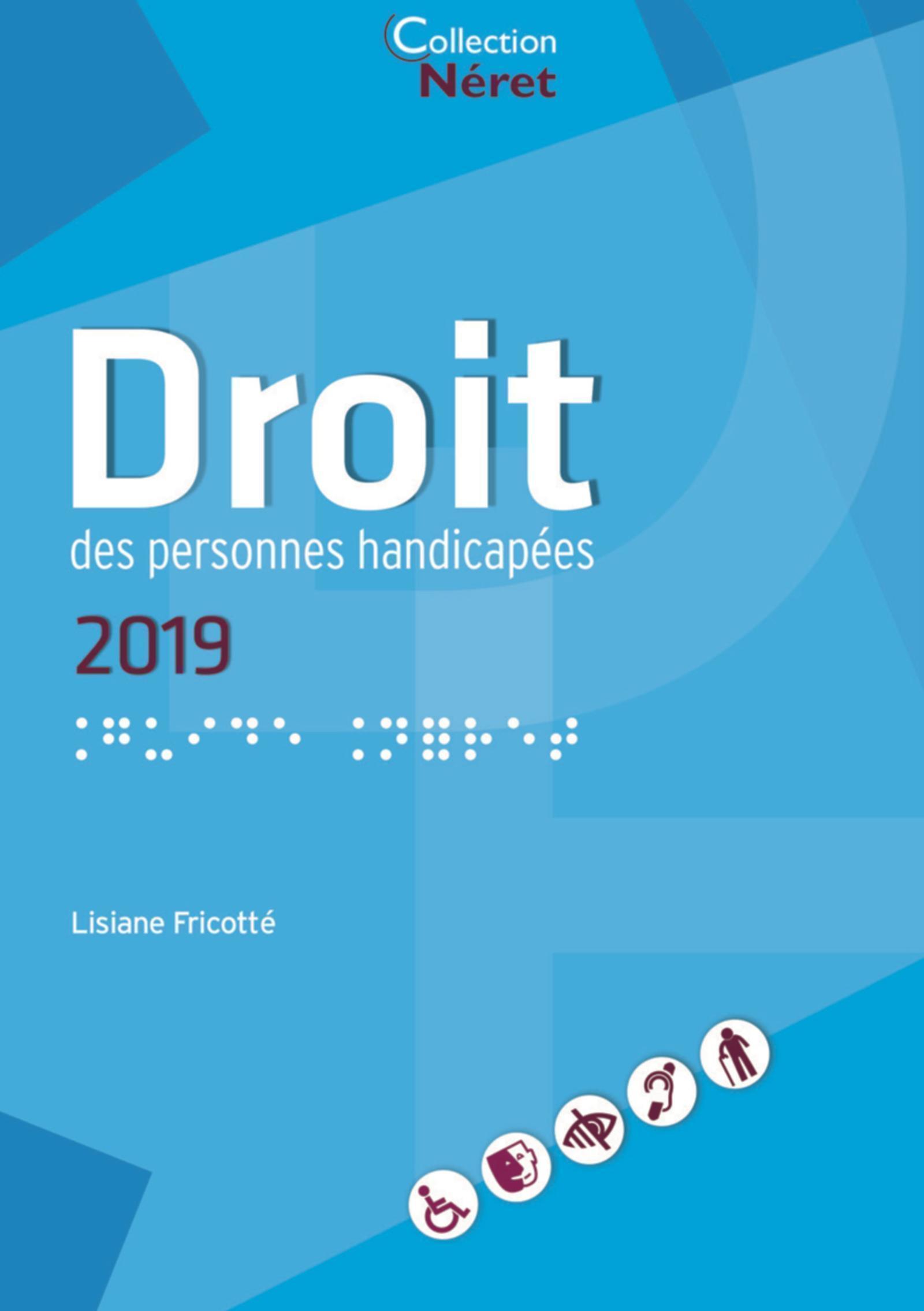 Droit des personnes handicapées 2019