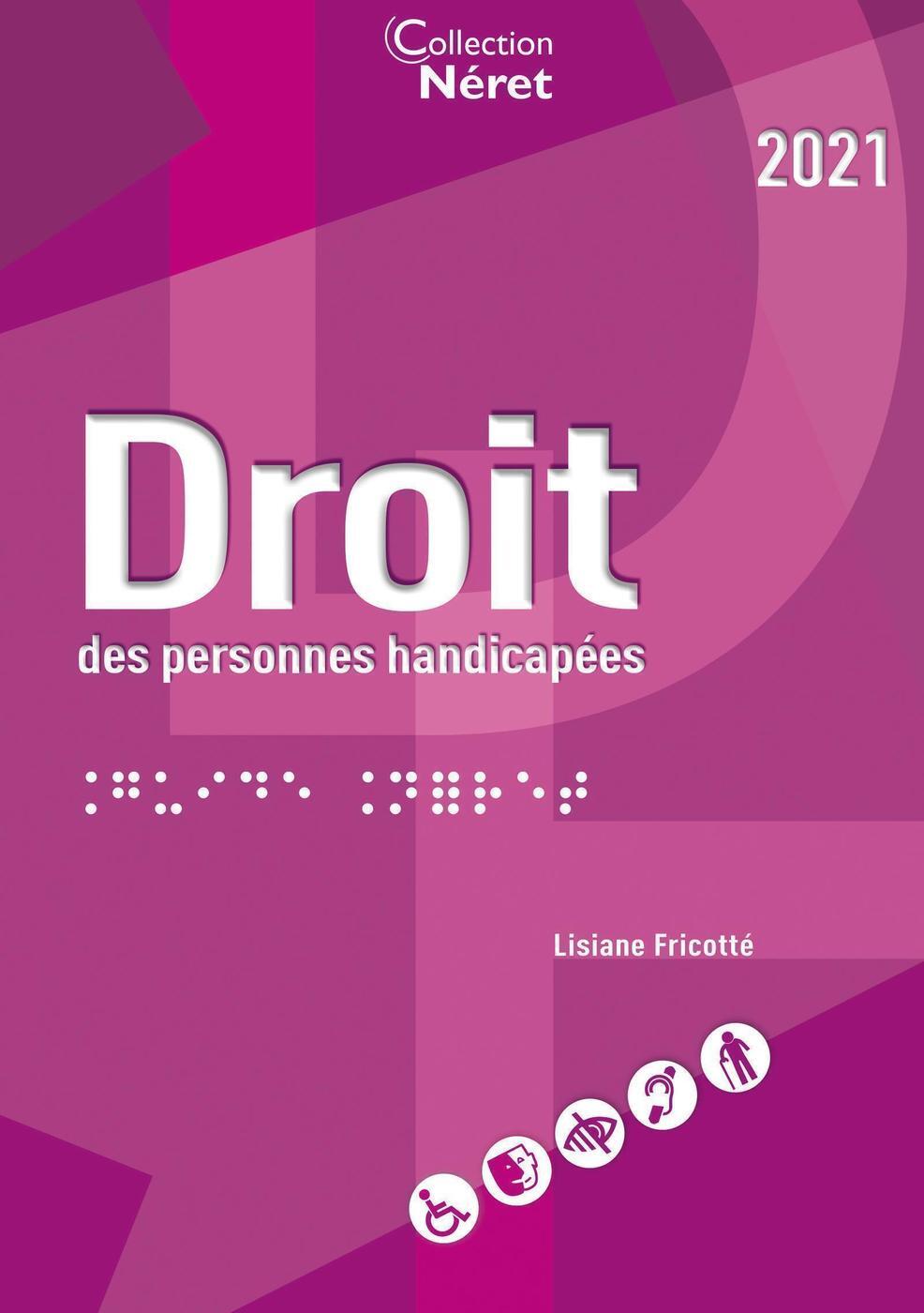 Droit des personnes handicapées 2021