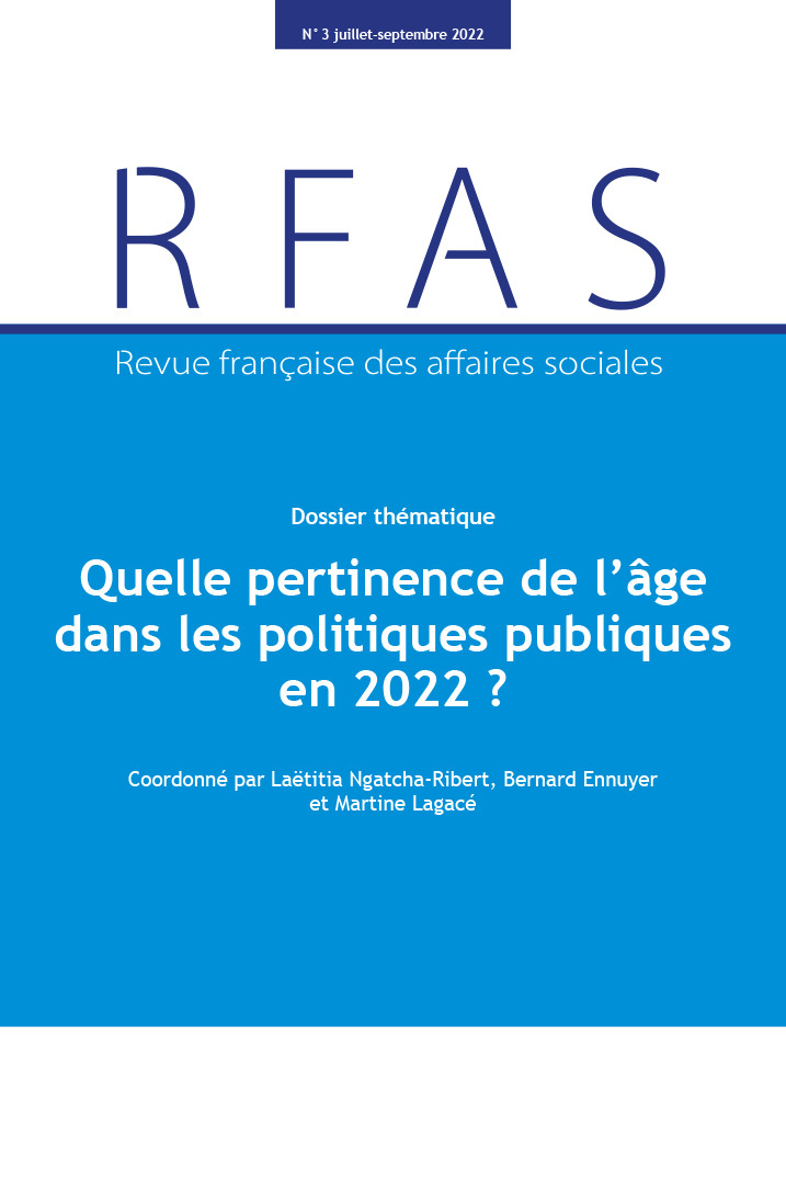 Quelle pertinence de l'âge dans les politiques publiques en 2022 ?