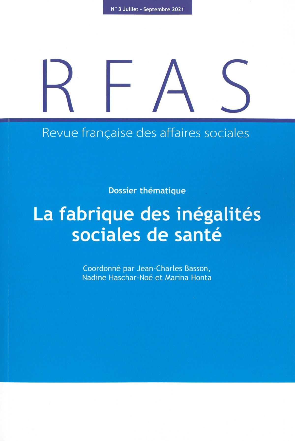 La fabrique des inégalités sociales de santé