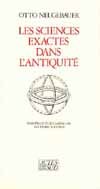 SCIENCES EXACTES DS ANTIQ