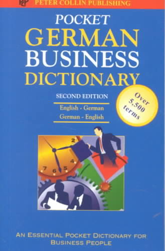 Pocket Business German Dictionary : English-German