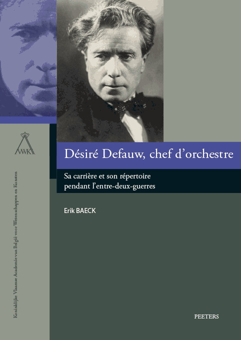 Désiré Defauw, chef d'orchestre