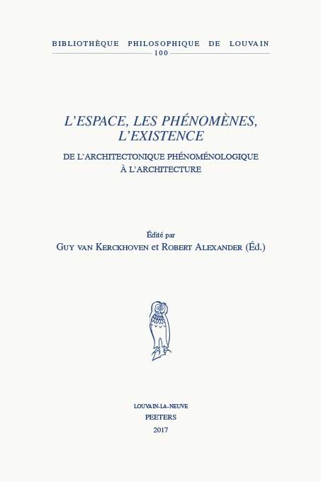 L'espace, les phénomènes, l'existence