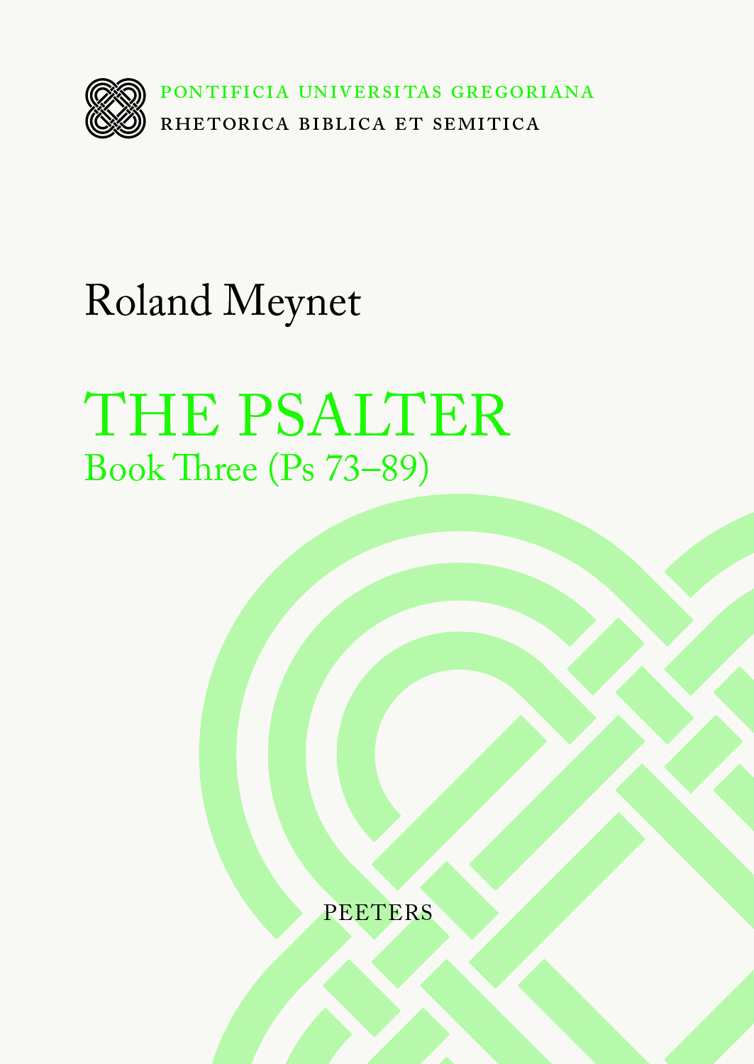 The Psalter. Book Three (Ps 73-89)