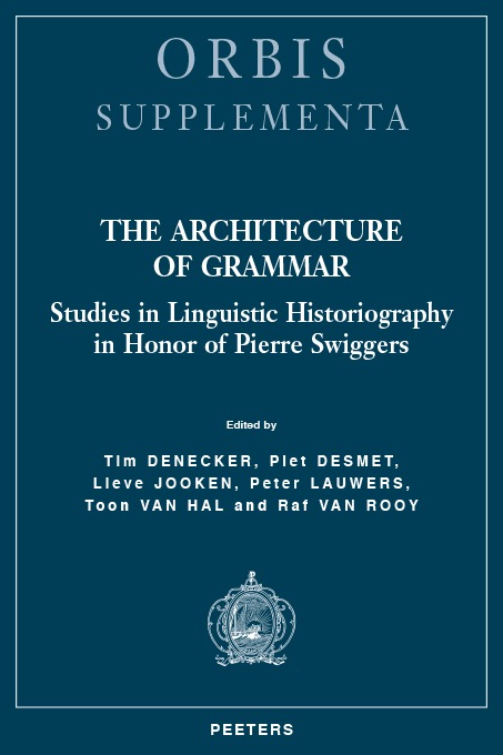 The Architecture of Grammar