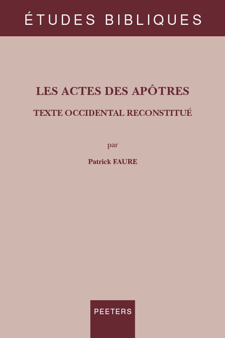 Les Actes des apôtres