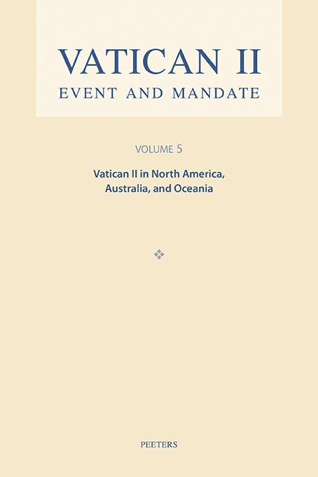 Vatican II in North America, Australia, and Oceania