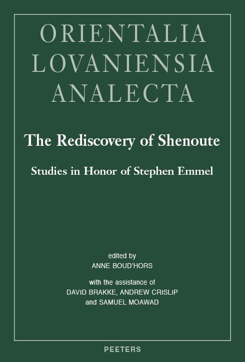 The Rediscovery of Shenoute