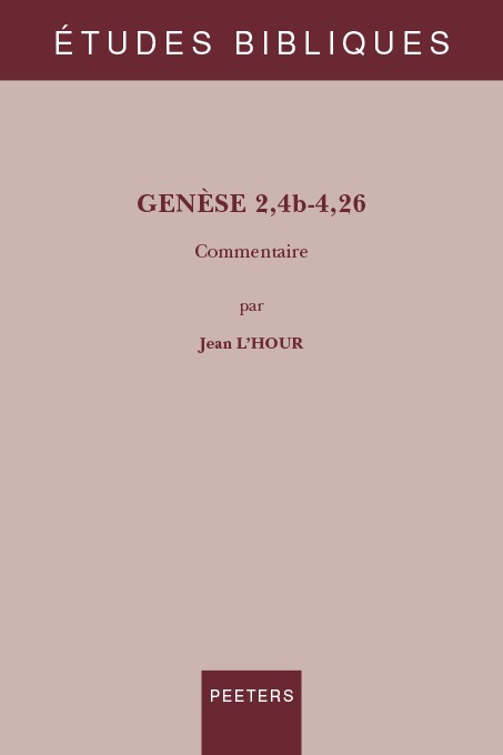 Genèse 2,4b-4,26