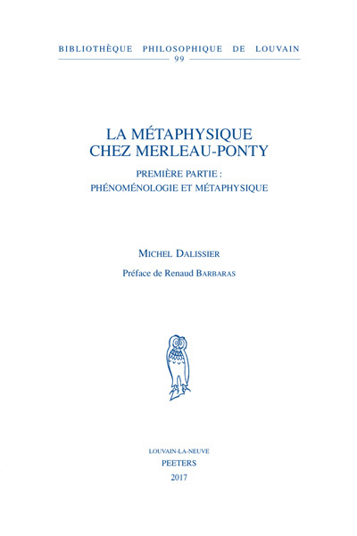 LA METAPHYSIQUE CHEZ MERLEAU-PONTY