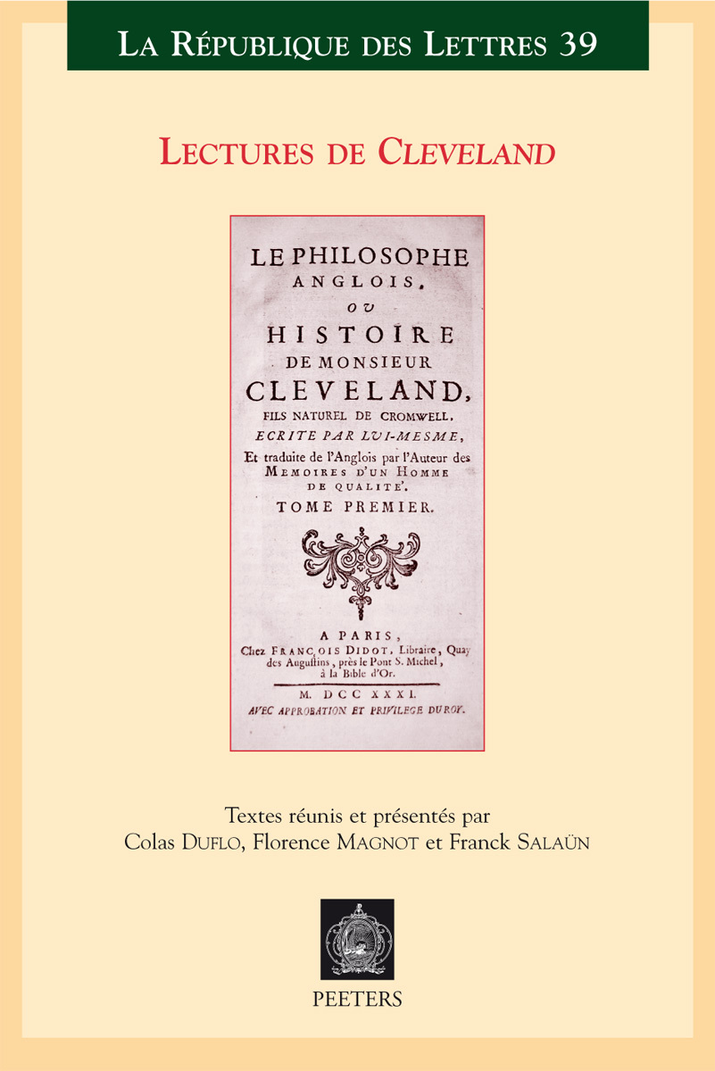 LECTURES DE CLEVELAND