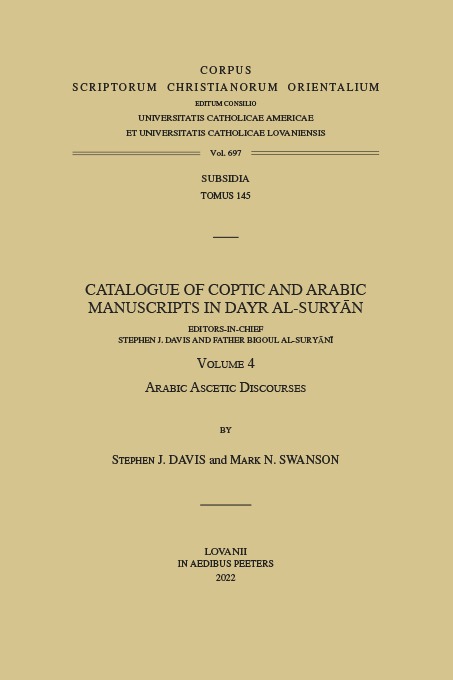 Catalogue of Coptic and Arabic Manuscripts in Dayr al-Suryan. Volume 4