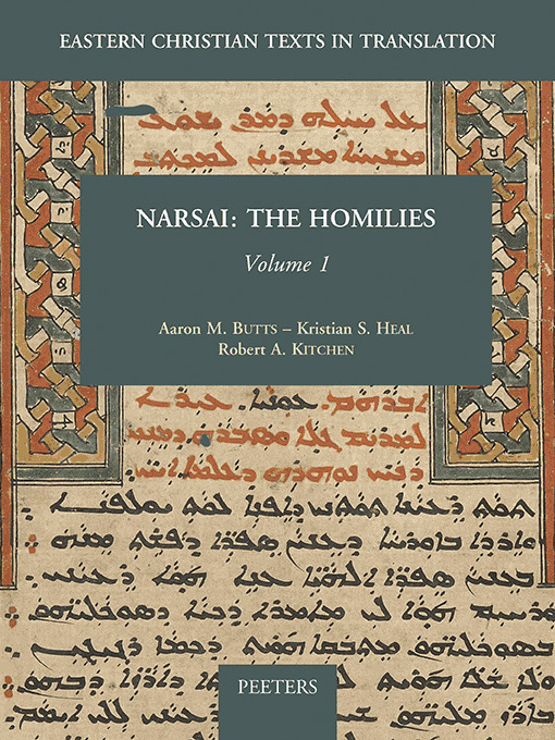 Narsai: The Homilies. Volume 1