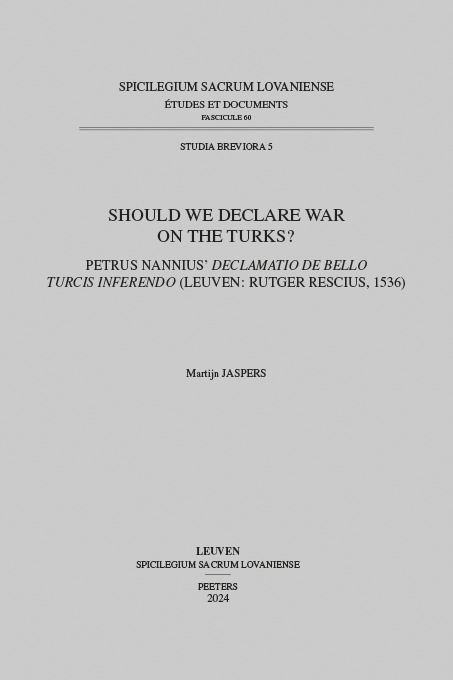 Should we Declare War on the Turks?