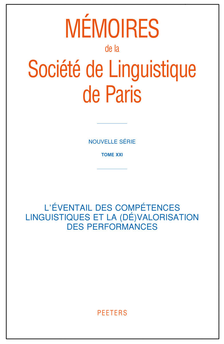 L'EVENTAIL DES COMPETENCES LINGUISTIQUES ET LA (DE)VALORISATION DES PERFORMANCES